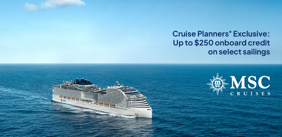 MSC - Exclusive Onboard Credit